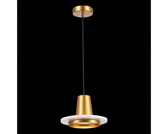 SL1212.203.01 Подвес ST-Luce Латунь/Латунь, Белый LED 1*12W 3000K