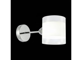 SLE102801-01 Светильник настенный Хром/Прозрачный, Белый E14 1*40W