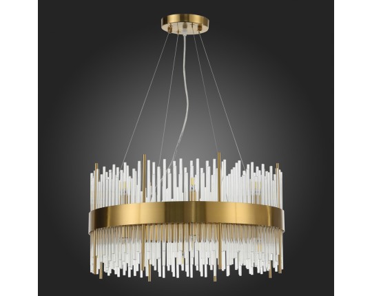 SL1158.303.16 Люстра подвесная ST-Luce Латунь/Латунь, Прозрачный G9 16*5W