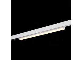 ST803.536.10 Магнитный трековый светильник Белый LED 1*10W 3000K 1 200Lm Ra>90 120° IP20 L604xW28xH8
