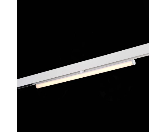 ST803.536.10 Магнитный трековый светильник Белый LED 1*10W 3000K 1 200Lm Ra>90 120° IP20 L604xW28xH8