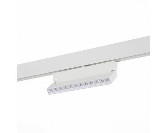 ST362.546.12 Магнитный трековый светильник белый LED 1*12W 4000K 1 009Lm Ra>80 36° IP20 L219xW22xH13