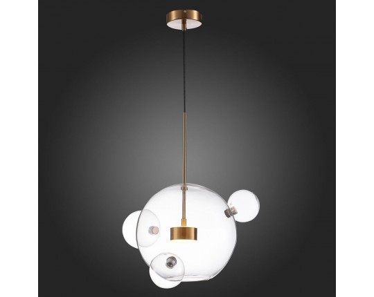 SL1133.203.01 Светильник подвесной ST-Luce Латунь/Прозрачный LED 1*14W 3000K