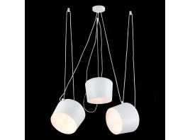SLE120653-03 Светильник подвесной Белый/Белый E27 3*40W