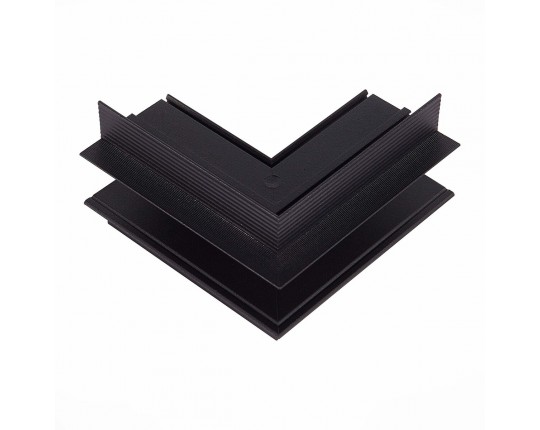 ST007.459.00 Внешний угол-соединитель для встраиваемого магнитного шинопровода ST-Luce Черный