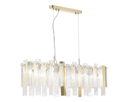 SL1636.203.08 Люстра подвесная ST-Luce Золотистый/Белый, Золотистый E14 8*40W