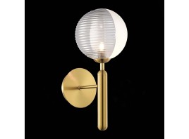 SLE1096-201-01 Светильник настенный Матовое золото/Белый, Дымчатый G9 LED 1*5W