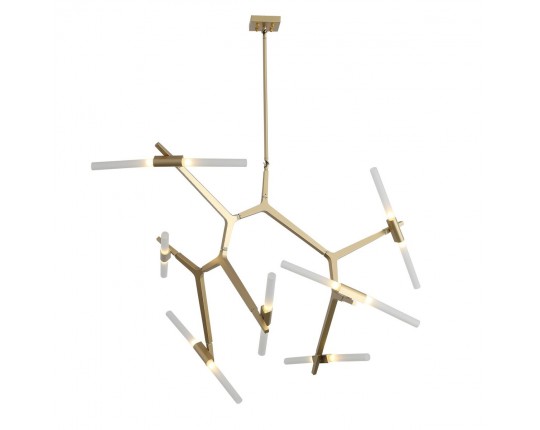 SL947.202.14 Люстра потолочная ST-Luce Золотистый/Белый G9 14*5W
