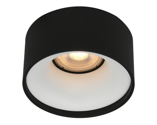 ST260.458.01 Св-к встр. Черный GU10 1*50W IP20 D85xH104 220V Без ламп