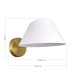 SLE1253-311-01 Светильник настенный Латунь/Белый E14 1*60W