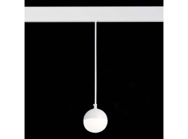 ST358.543.07 Магнитный трековый светильник подвесной Белый LED 1*7W 4000K 520Lm Ra>80 120° IP20 D90x