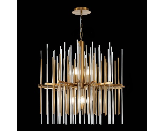 SL1628.303.08 Люстра подвесная ST-Luce Латунь/Прозрачный, Латунь E14 8*40W