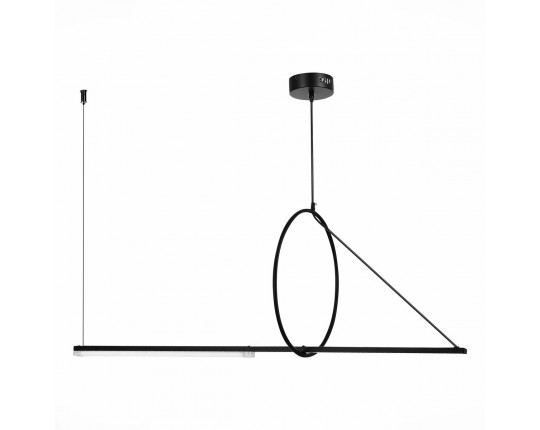 SL6113.403.01 Светильник подвесной ST-Luce Черный LED 1*12W 3000K