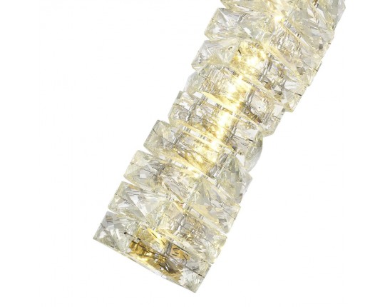 SL6010.203.15 Подвес ST-Luce Золотистый/Прозрачный LED 1*15W