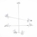 SL1801.503.06 Люстра подвесная ST-Luce Белый/Белый E14 6*60W