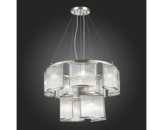 SL1627.103.11 Люстра подвесная ST-Luce Хром/Прозрачный E14 11*40W