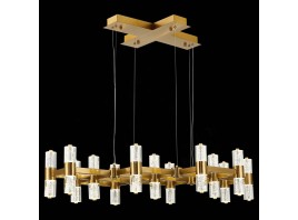 SL6007.203.26 Люстра подвесная ST-Luce Латунь/Прозрачный LED 26*2,5W 4000K