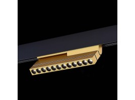 ST805.246.12 Магнитный трековый светильник Золотистый LED 1*12W 4000K 550Lm Ra>90 36° IP20 L220xW22x