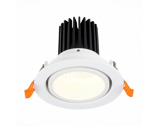 ST705.548.10 Св-к встр. Белый LED 1*10W 4000K 750Lm Ra>90 38° IP20 D102xH85 170-240V