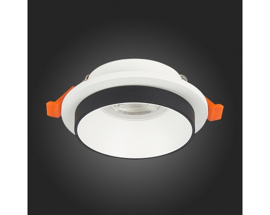 ST206.508.01 Св-к встр. Белый GU10 1*50W  D92xH38 220V Без ламп