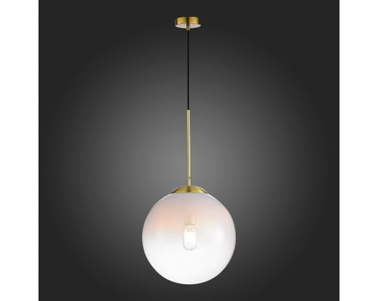 SL1190.213.01 Подвес ST-Luce Золотистый/Прозрачно-белый E27 1*60W