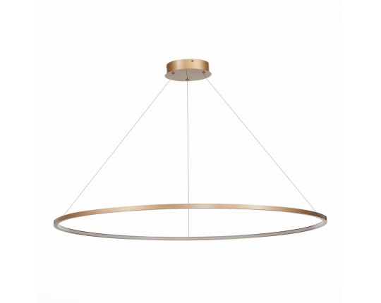 ST603.243.57 Светильник подвесной ST-Luce Золотистый/Белый LED 1*57W 4000K