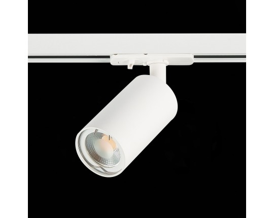 ST300.506.01 Св-к трек. Белый GU10 1*50W  IP20 L100xW54xH142 220V Без ламп