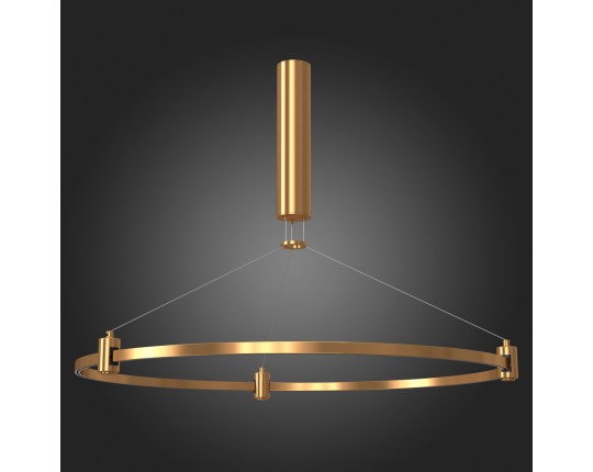 ST025.203.00 Шинопровод-кольцо FARM с подвесами и основанием под блок питания ST-Luce Золотистый