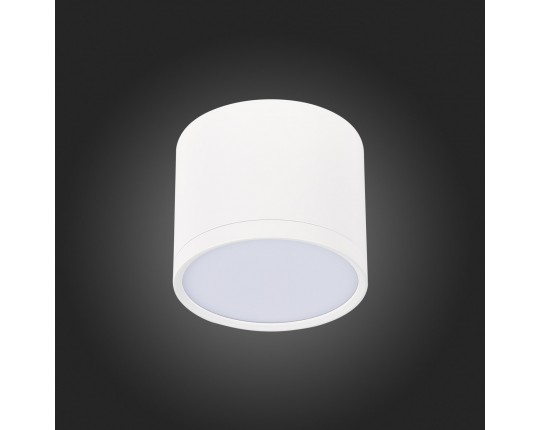 ST113.532.09 Светильник потолочный Белый LED 1*9W 3000K 702Lm Ra>90 120° IP20 D88xH75 170-240V