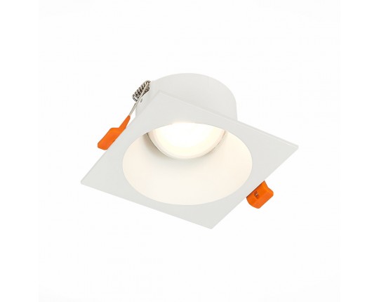 ST207.518.01 Св-к встр. Белый GU10 1*50W  L103xW103xH52 220V Без ламп