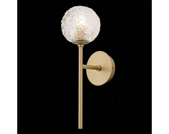 SL1152.201.01 Светильник настенный ST-Luce Золотистый/Прозрачный G9 LED 1*5W