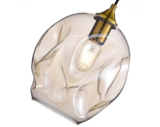 SL1188.313.01 Подвес ST-Luce Латунь/Коньячный E27 1*60W