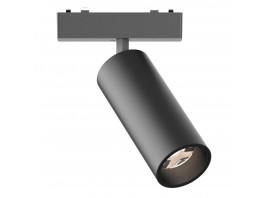 ST677.436.18 Магнитный трековый светильник Черный LED 1*18W 3000K 1 060Lm Ra>90 IP20 D55xH135 48V