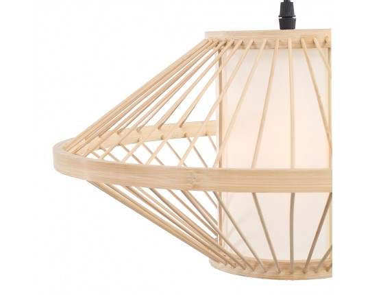 SL6241.533.01 Светильник подвесной ST-Luce Древесный/Белый E27 1*40W