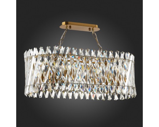 SL1170.303.10 Светильник подвесной ST-Luce Латунь/Прозрачный E14 10*40W