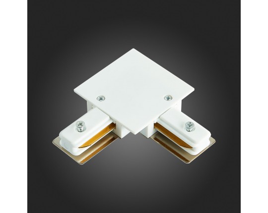ST013.529.00 Коннектор угловой для однофазного встраиваемого шинопровода ST-Luce Белый