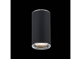 ST111.407.01 Светильник потолочный Черный GU10 1*50W  D54xH105 220V Без ламп