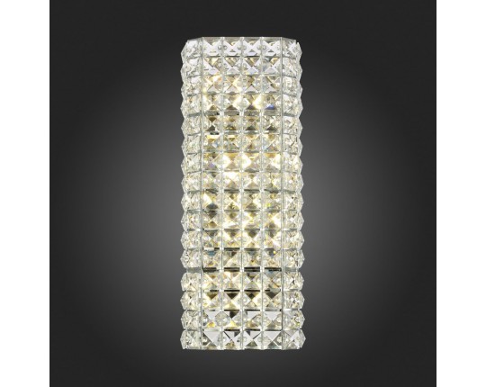 SL748.101.05 Светильник настенный ST-Luce Хром/Хром, Прозрачный G9 5*5W