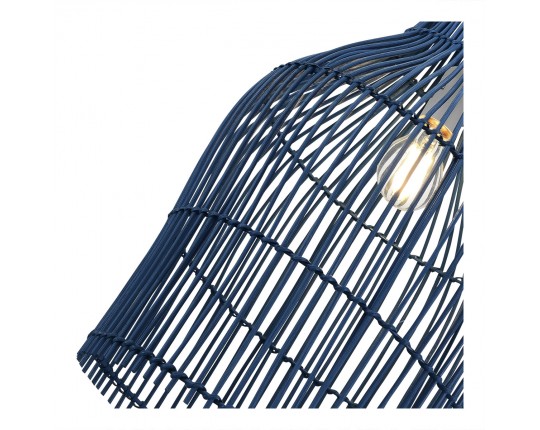 SL1513.403.01 Светильник подвесной ST-Luce Черный/Синий E27 1*40W