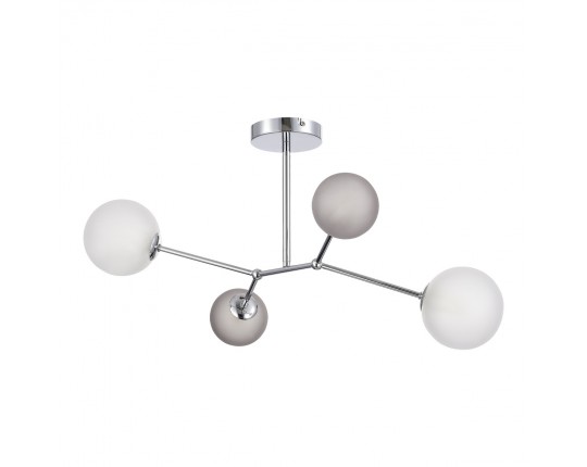 SLE1107-103-04 Светильник подвесной Хром/Белый, Серый G9 LED 4*5W 4000K