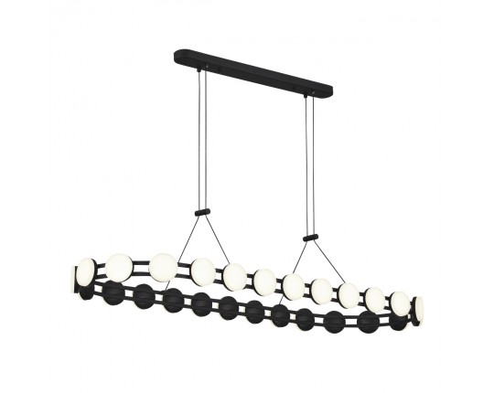 SL6610.403.26 Светильник подвесной ST-Luce черный/белый LED 1*50W 4000K