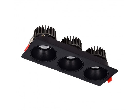 ST052.408.03 Встраиваемый корпус для светодиодного модуля серии ST850, ST851 ST-Luce Черный