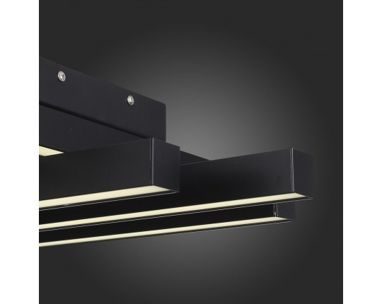 SL933.402.06 Люстра потолочная ST-Luce Черный/Белый,Черный LED 1*36W 3000K/4000K/6000K