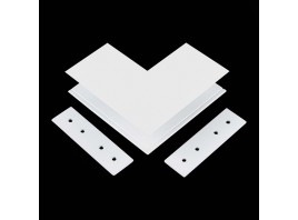 ST007.569.00 Внешний угол-соединитель для подвесного / накладного магнитного шинопровода ST-Luce Бел