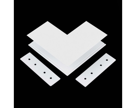 ST007.569.00 Внешний угол-соединитель для подвесного / накладного магнитного шинопровода ST-Luce Бел