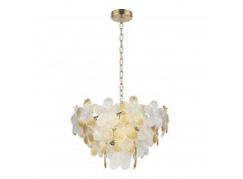 SL6240.203.06 Светильник подвесной ST-Luce золотистый/Прозрачный, янтарный E14 6*60W