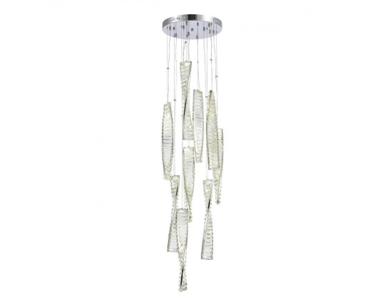 SL6205.103.09 Светильник подвесной ST-Luce Хром/Прозрачный LED 1*99W 4000K