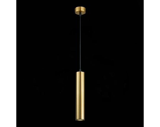 ST151.303.01 Светильник подвесной Золотистый GU10 1*50W  IP20 D54xH290 220V Без ламп