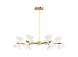 SL2004.303.12 Светильник подвесной ST-Luce латунь/прозрачный, белый, латунь G9 LED 12*5W