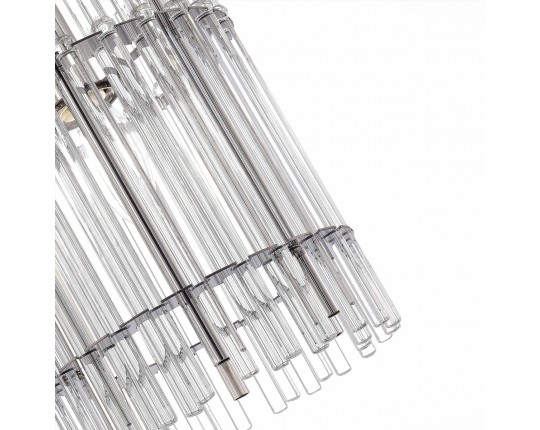 SL1656.103.01 Люстра подвесная ST-Luce Никель/Прозрачный E14 1*40W